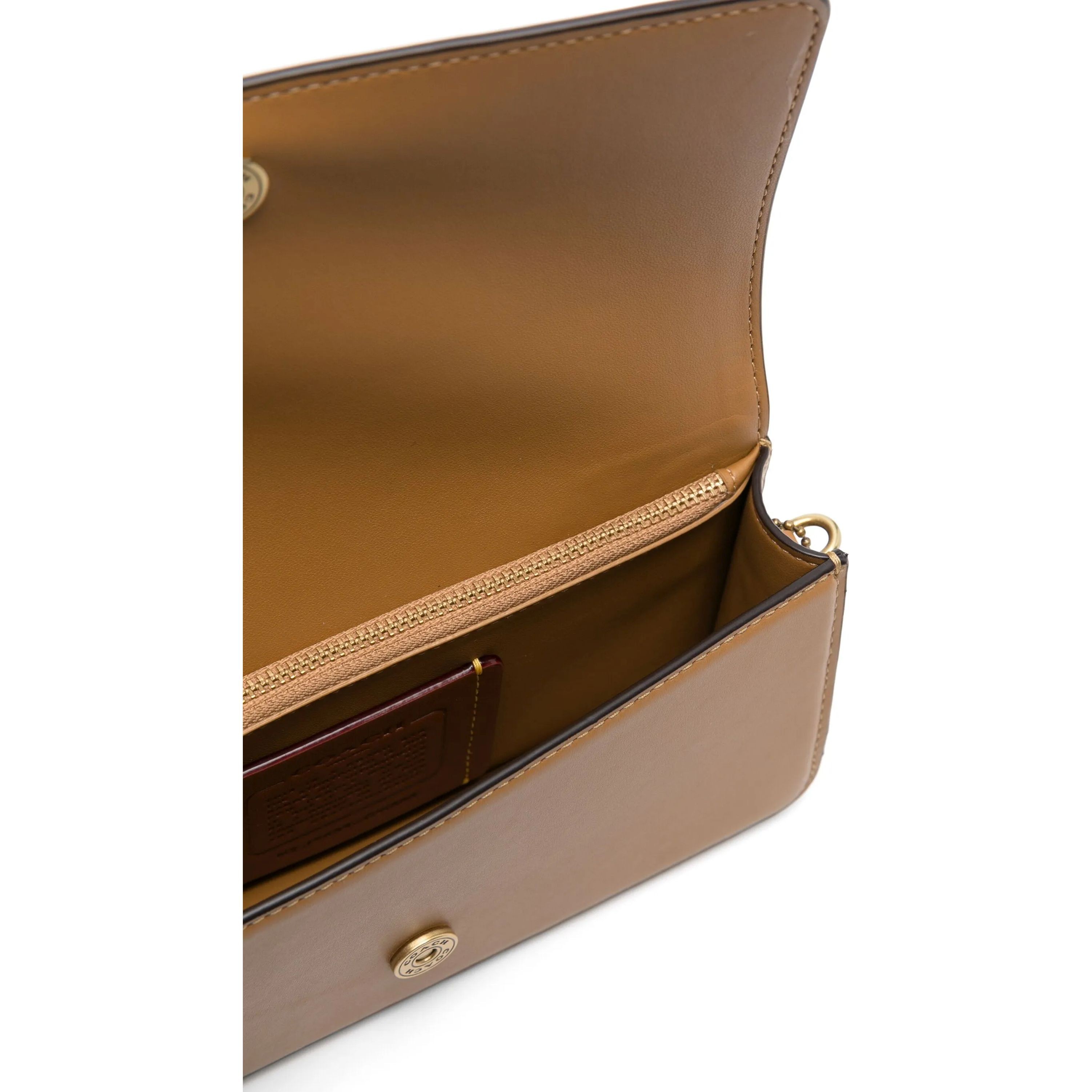 COACH Rankinė per petį moterims, Ruda, Shoulder bag 4