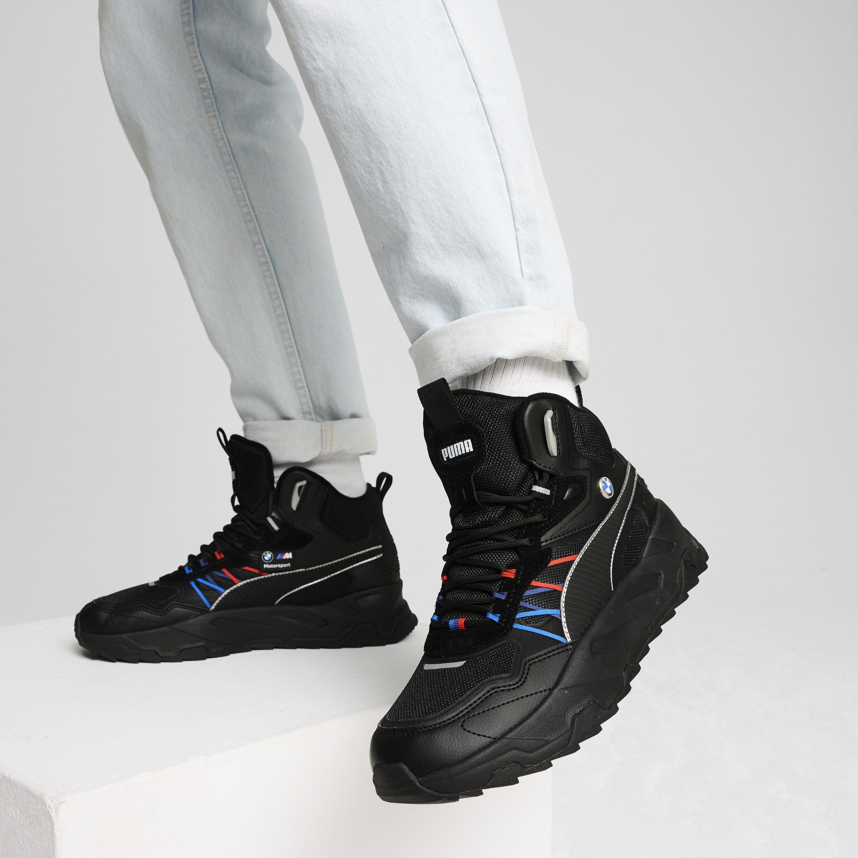 PUMA Aulinukai vyrams, Juoda, Trinity booties 7