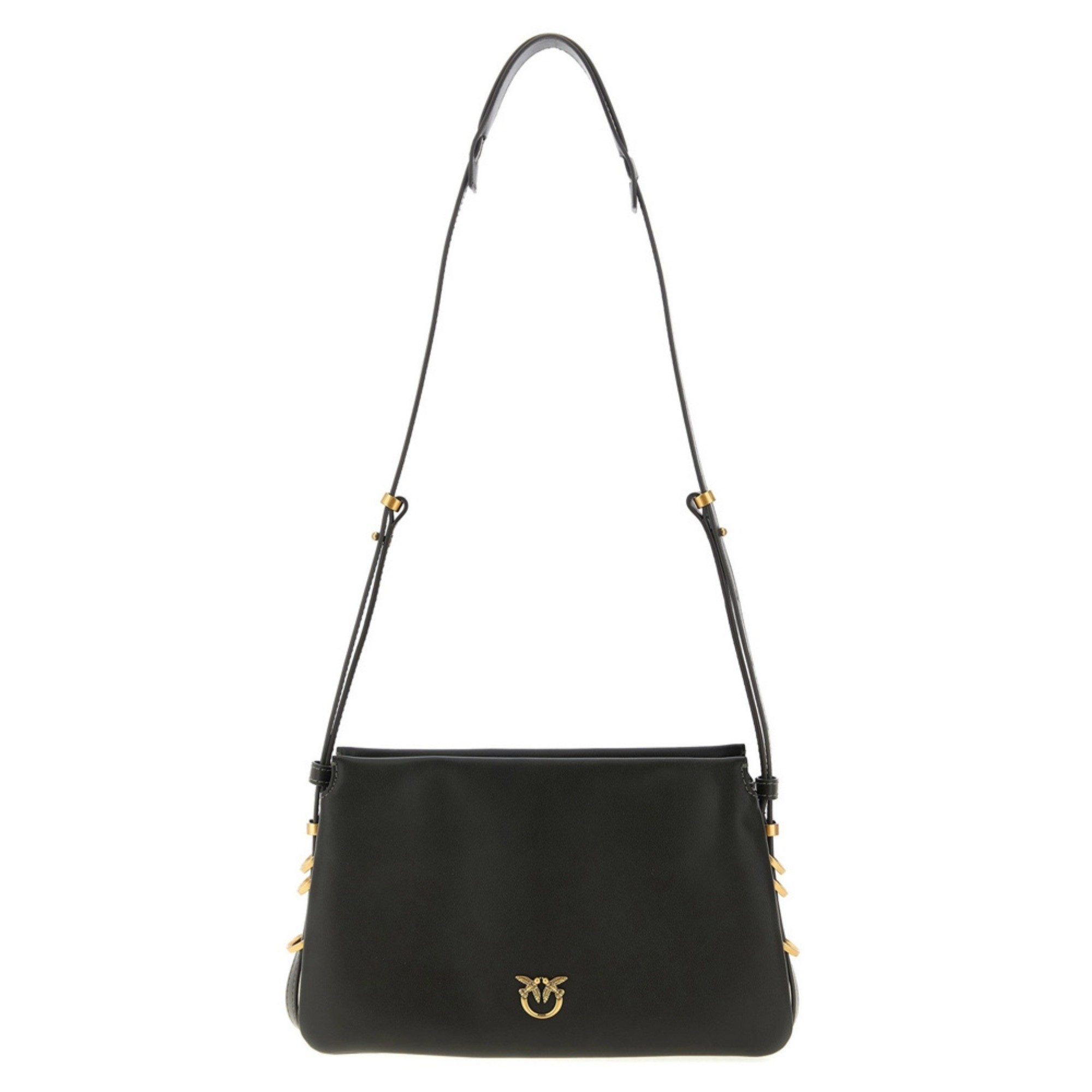 PINKO Rankinė per petį moterims, Ruda, Triplet mini vitello morbido 1