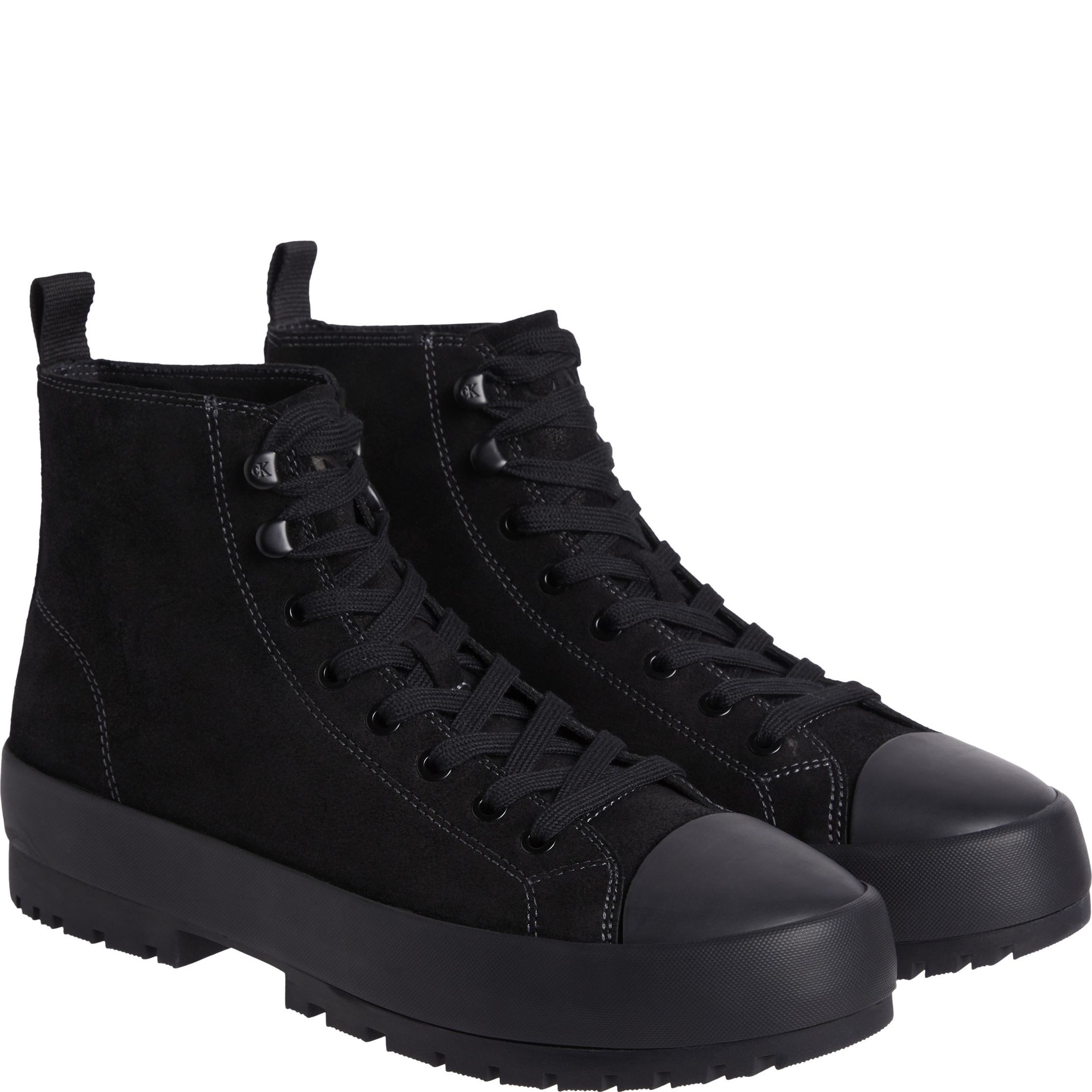 CALVIN KLEIN JEANS Aulinukai vyrams, Juoda, Lugged hybrid high booties 1