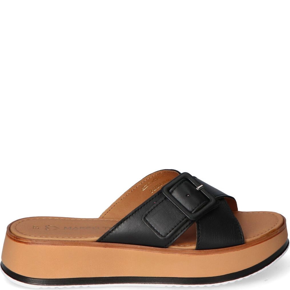 MARCO TOZZI Šlepetės moterims, Juoda, SLIPPERS 2