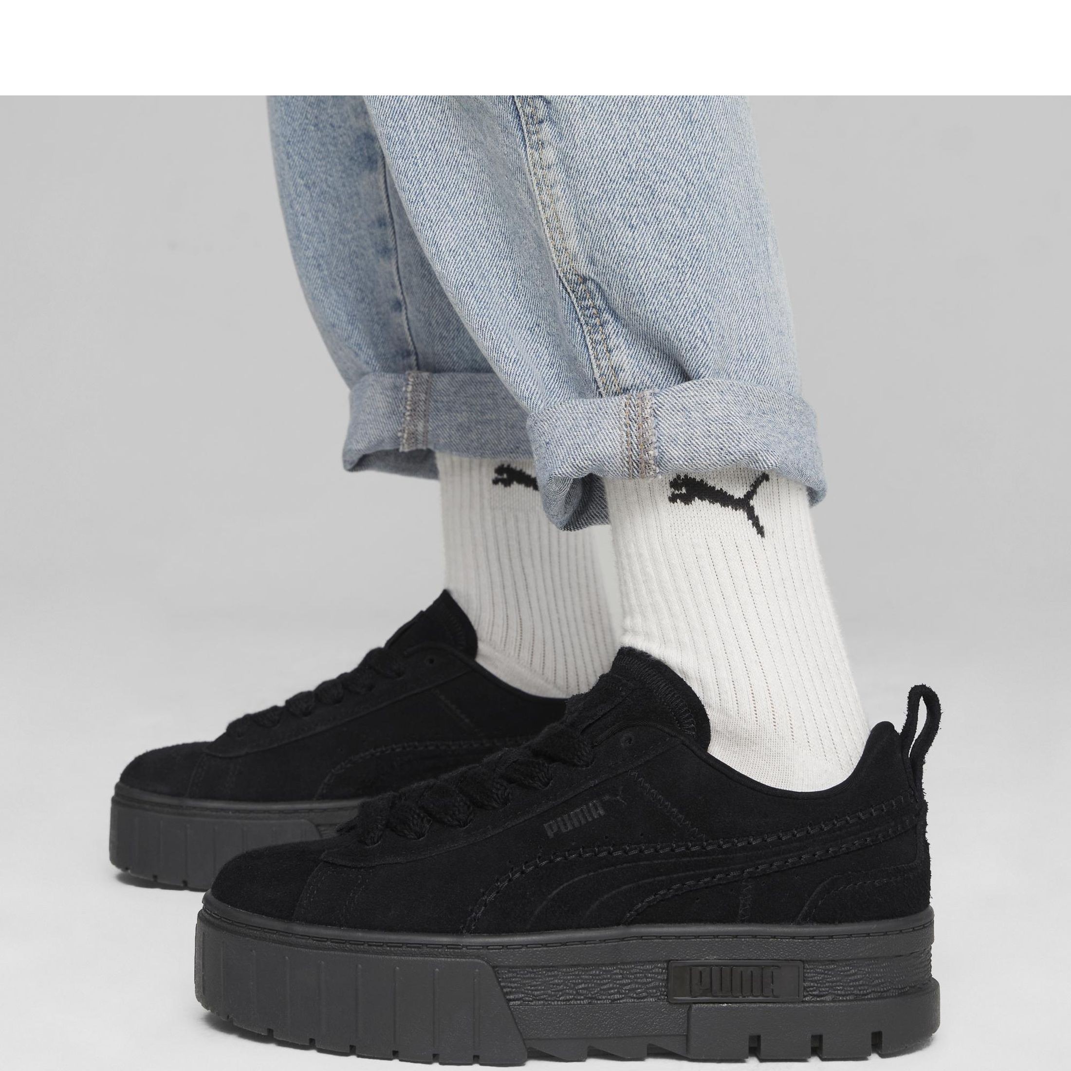 PUMA Laisvalaikio bateliai moterims, Juoda, Mayze Reclaim Suede leisure 5