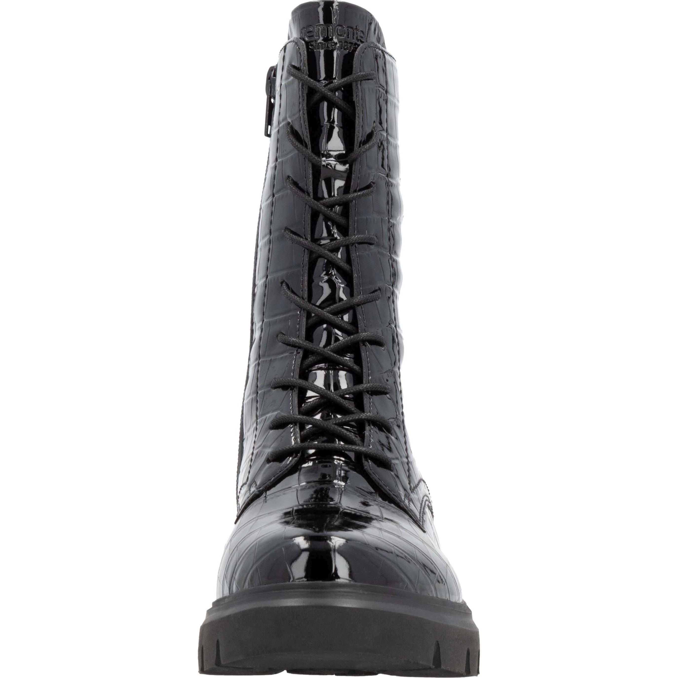 REMONTE Aulinukai moterims, Juoda, Ladies mid height boots 8