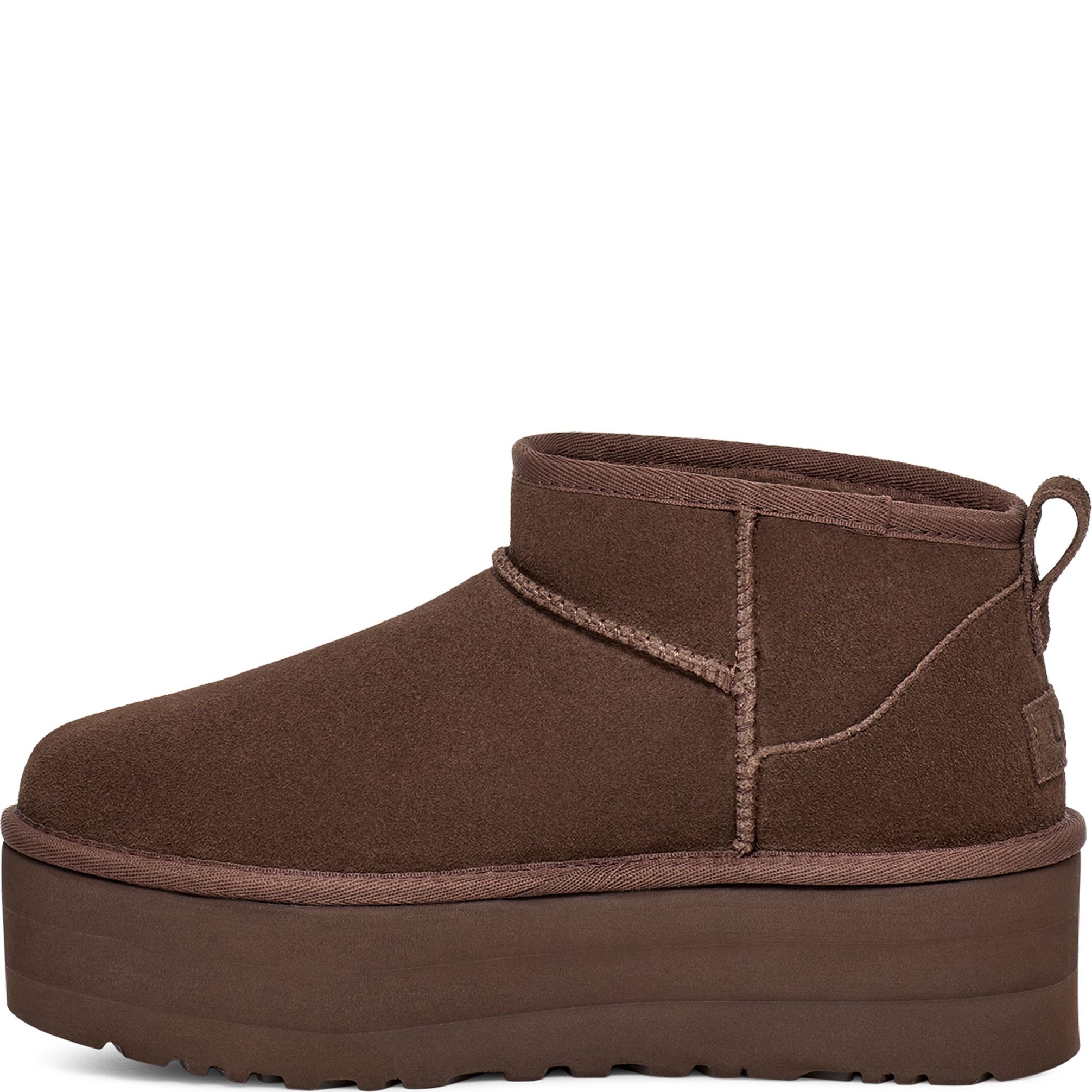 UGG Pašiltinti aulinukai moterims, Ruda, Classic Ultra Mini booties 3