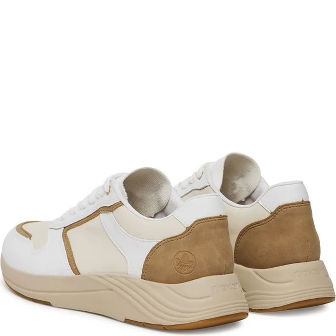 RIEKER Laisvalaikio bateliai moterims, Smėlio, Sneakers 4
