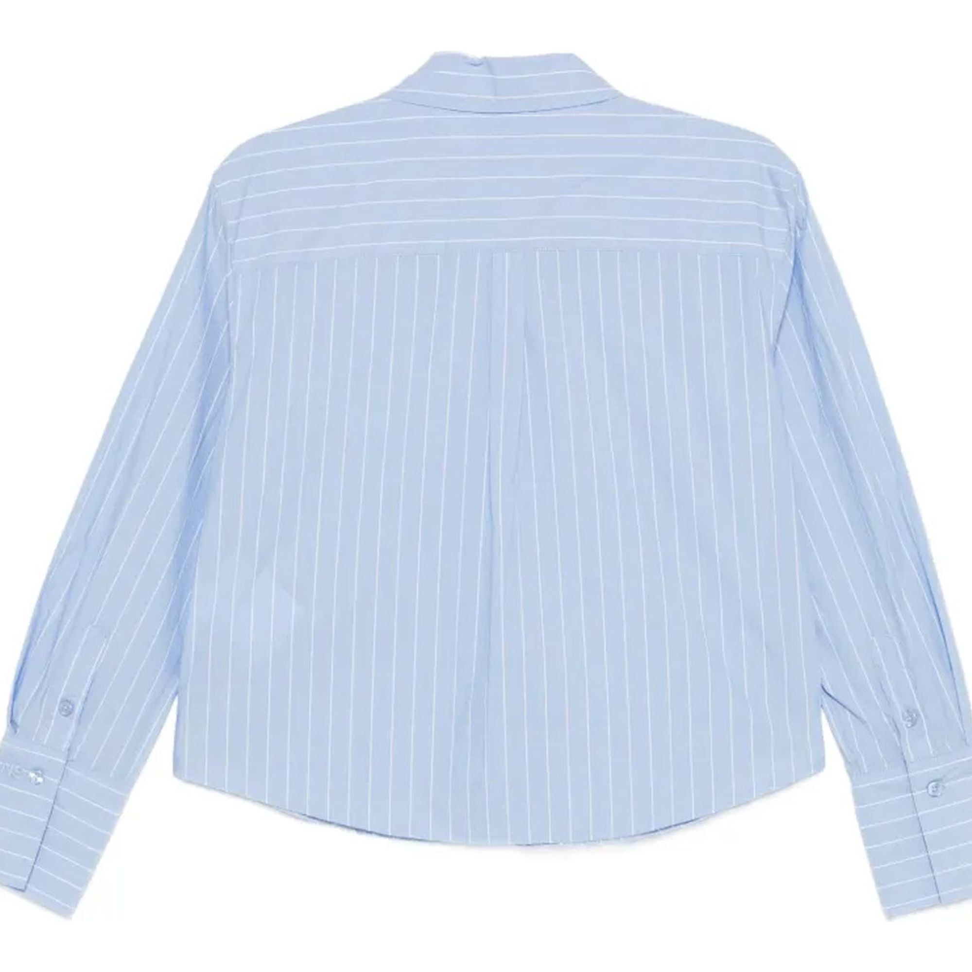DKNY Marškiniai trump. rankovėmis moterims, Mėlyna, Long sleeve poplin shirts 2