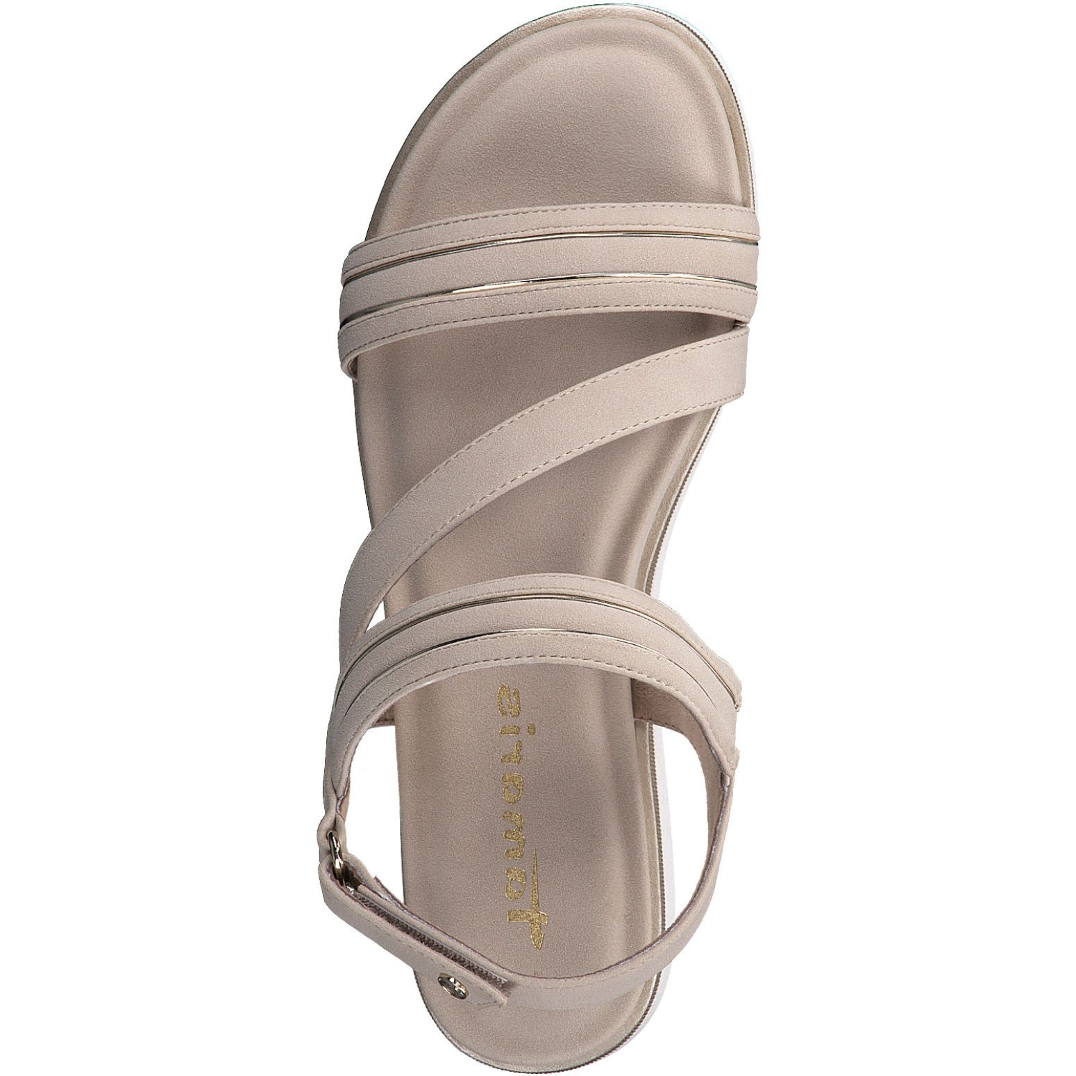 TAMARIS Basutės moterims, Smėlio, SANDALS 5