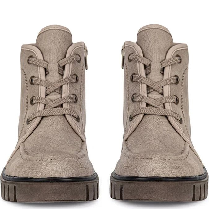 RIEKER Aulinukai moterims, Smėlio, Ladies mid height boots 5