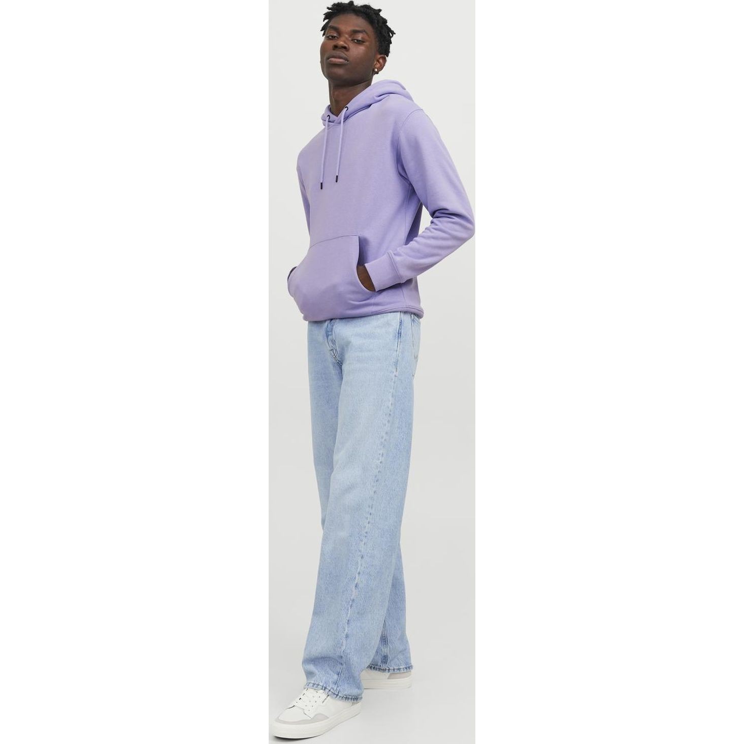 JACK & JONES Sportinis nertinis vyrams, Violetinė, Jjestar sweatshirt 5