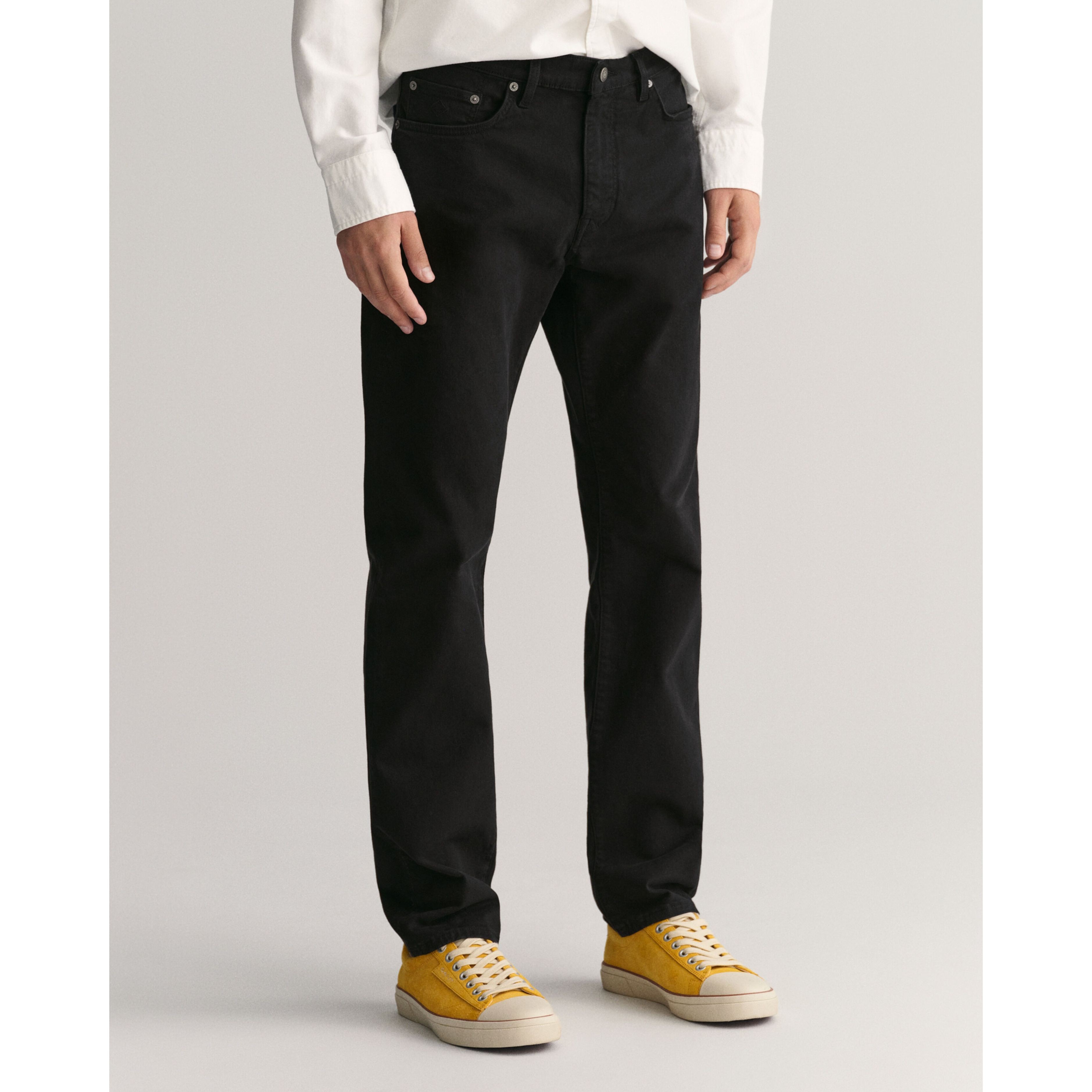 GANT Tiesūs džinsai vyrams, Juoda 2