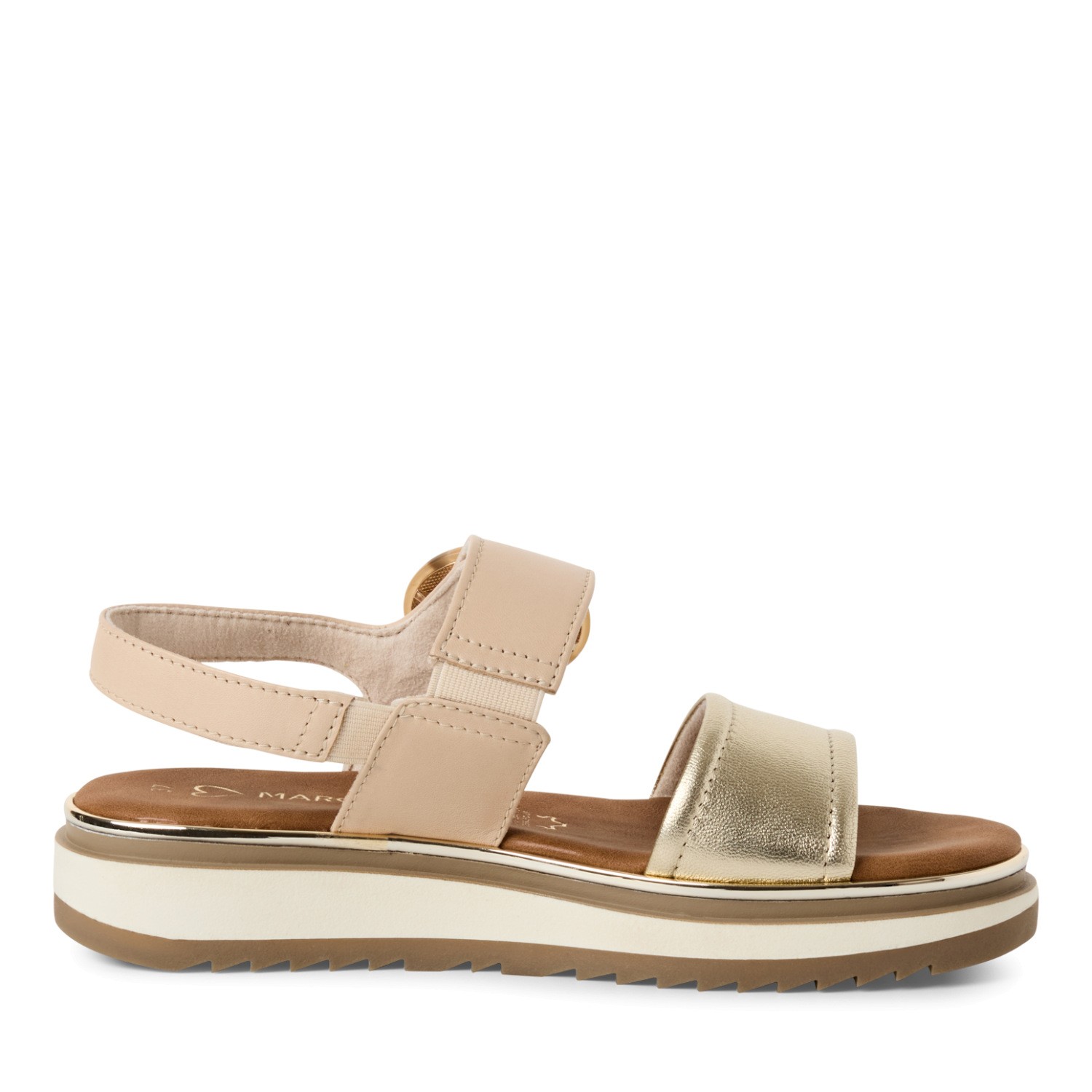 MARCO TOZZI Basutės moterims, Auksinė, Sandals 3