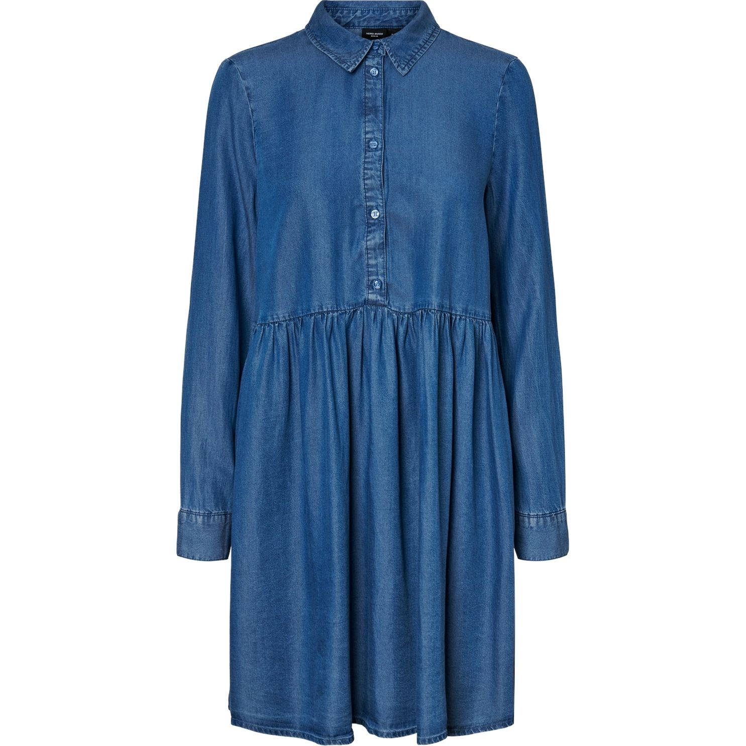 VERO MODA Maxi suknelė moterims, Mėlyna, VMLIBBIE LS SHIR 1