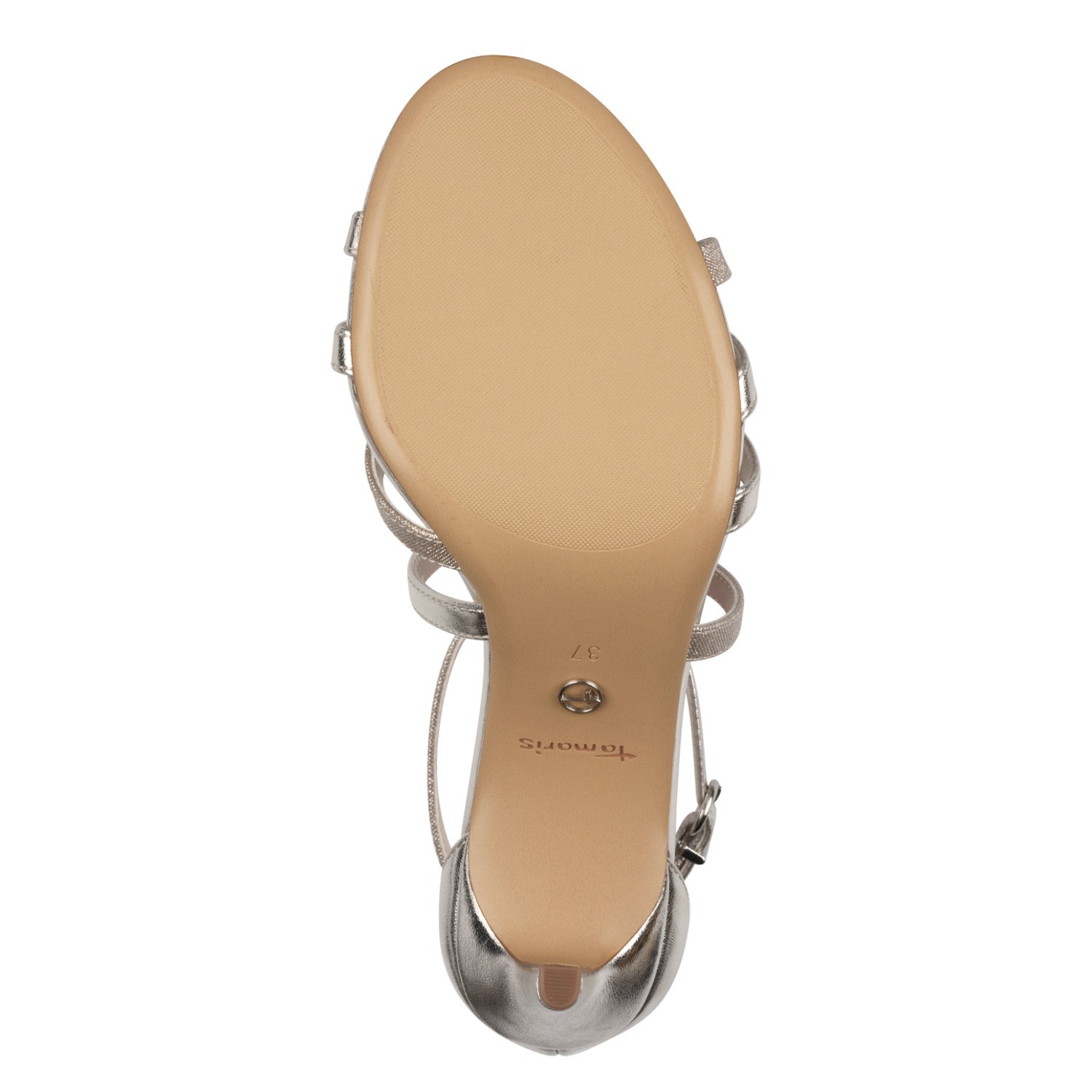 TAMARIS Basutės moterims, Sidabrinė, Sandals 4