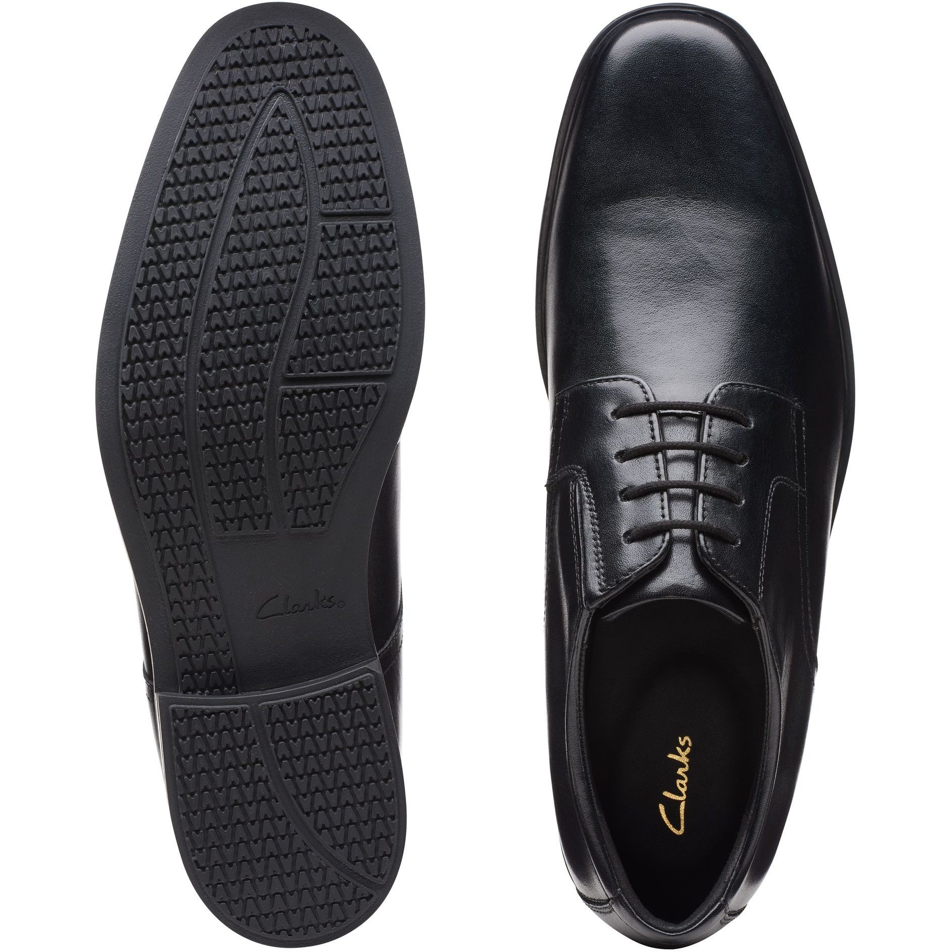 CLARKS Klasikiniai batai vyrams, Juoda, Howard Walk Formal 6