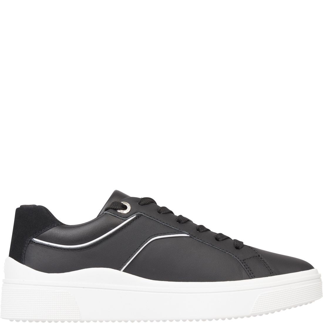 TOMMY HILFIGER Sportiniai bateliai moterims, Juoda, Court sneaker 3