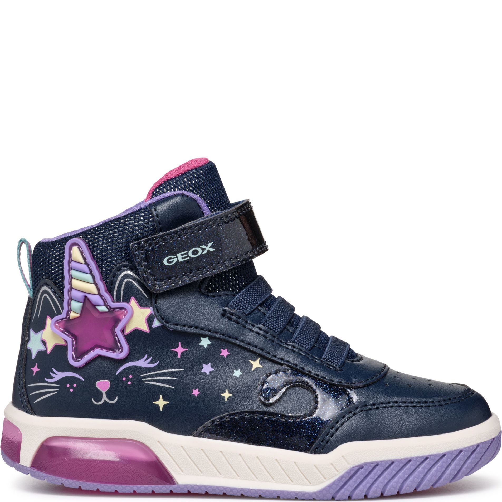 GEOX Aulinukai mergaitėms, Mėlyna, Inek booties 2