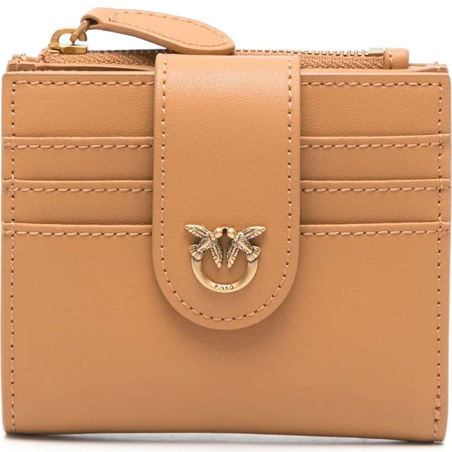 PINKO Piniginė moterims, Ruda, Multi purpose wallet 1