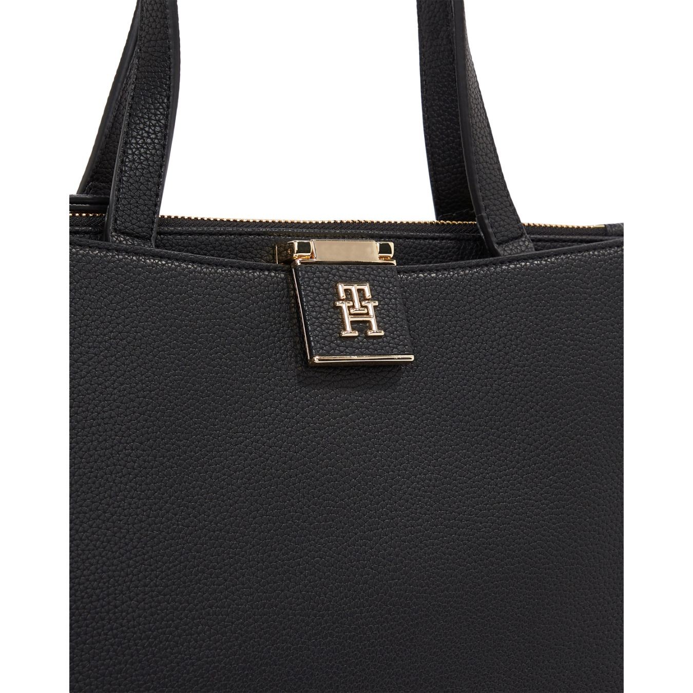 TOMMY HILFIGER Pirkinių krepšys moterims, Juoda, Her tote 4
