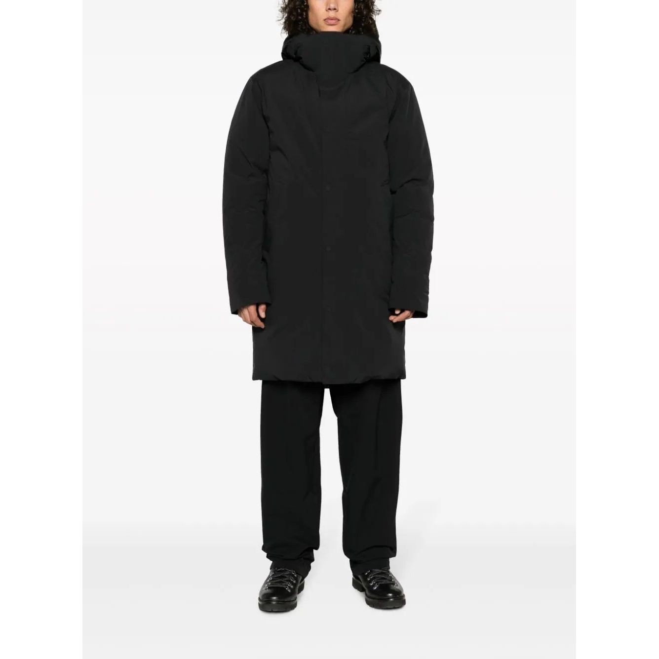 J.LINDEBERG Pūkinė striukė vyrams, Juoda, Alon down parka 2