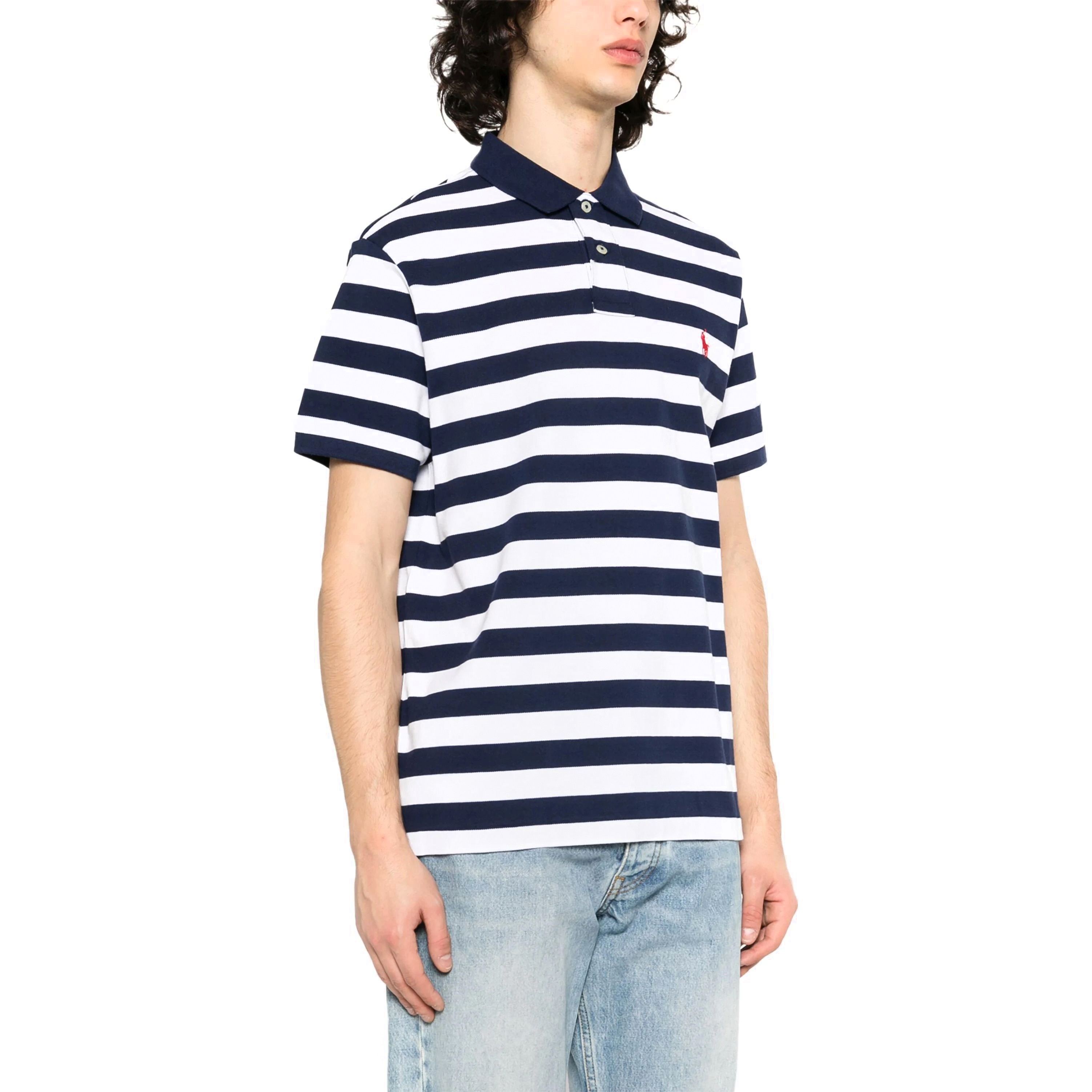 POLO RALPH LAUREN Polo marškiniai trumpos rank. vyrams, Mėlyna, Short sleeve polo shirt 2