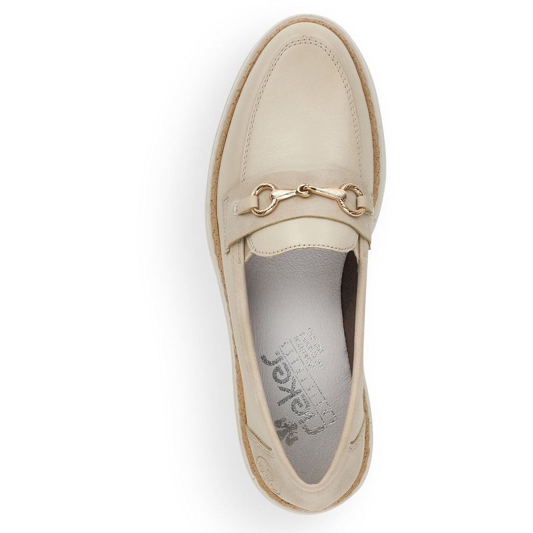 RIEKER Loaferiai moterims, Balta, LOAFERS 5
