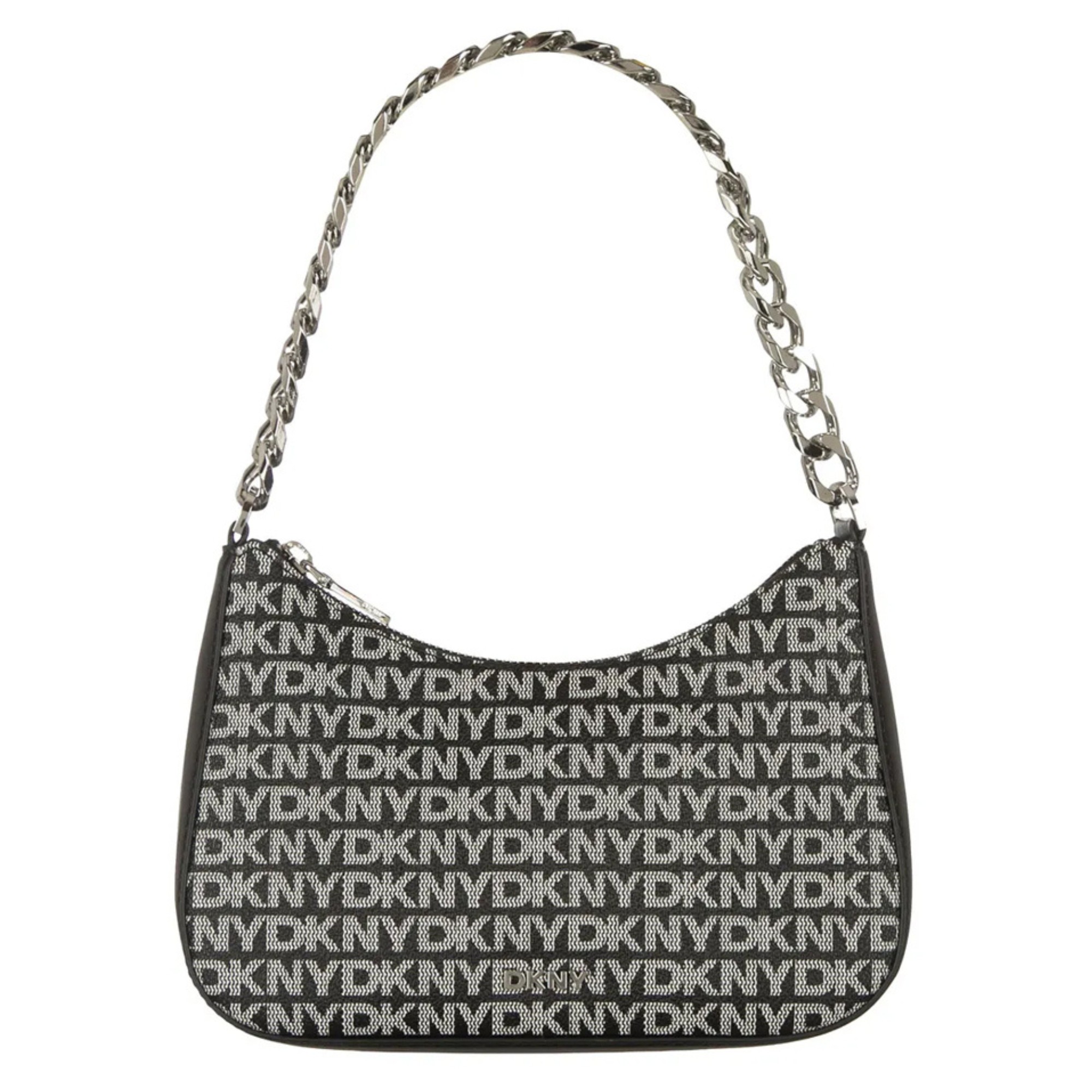 DKNY Rankinė per petį moterims, Juoda, Jenna demi crossbody 1