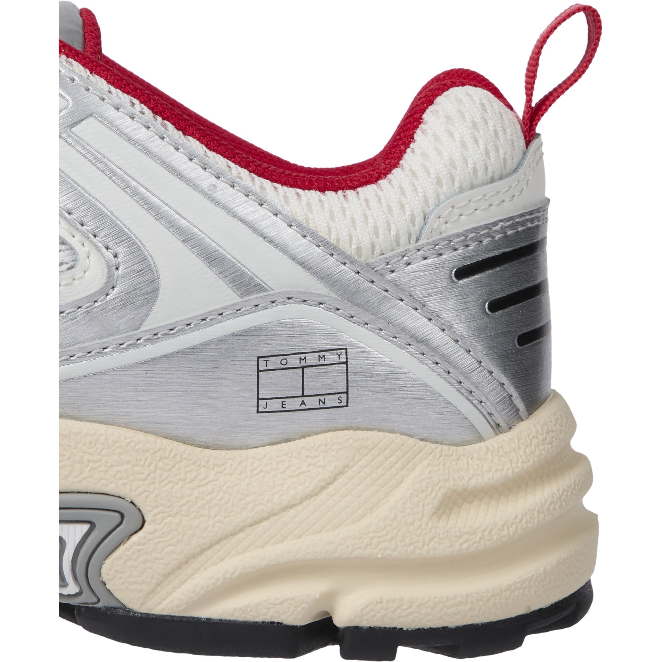 TOMMY JEANS Laisvalaikio bateliai moterims, Sidabrinė, Archive'25 sneaker 6