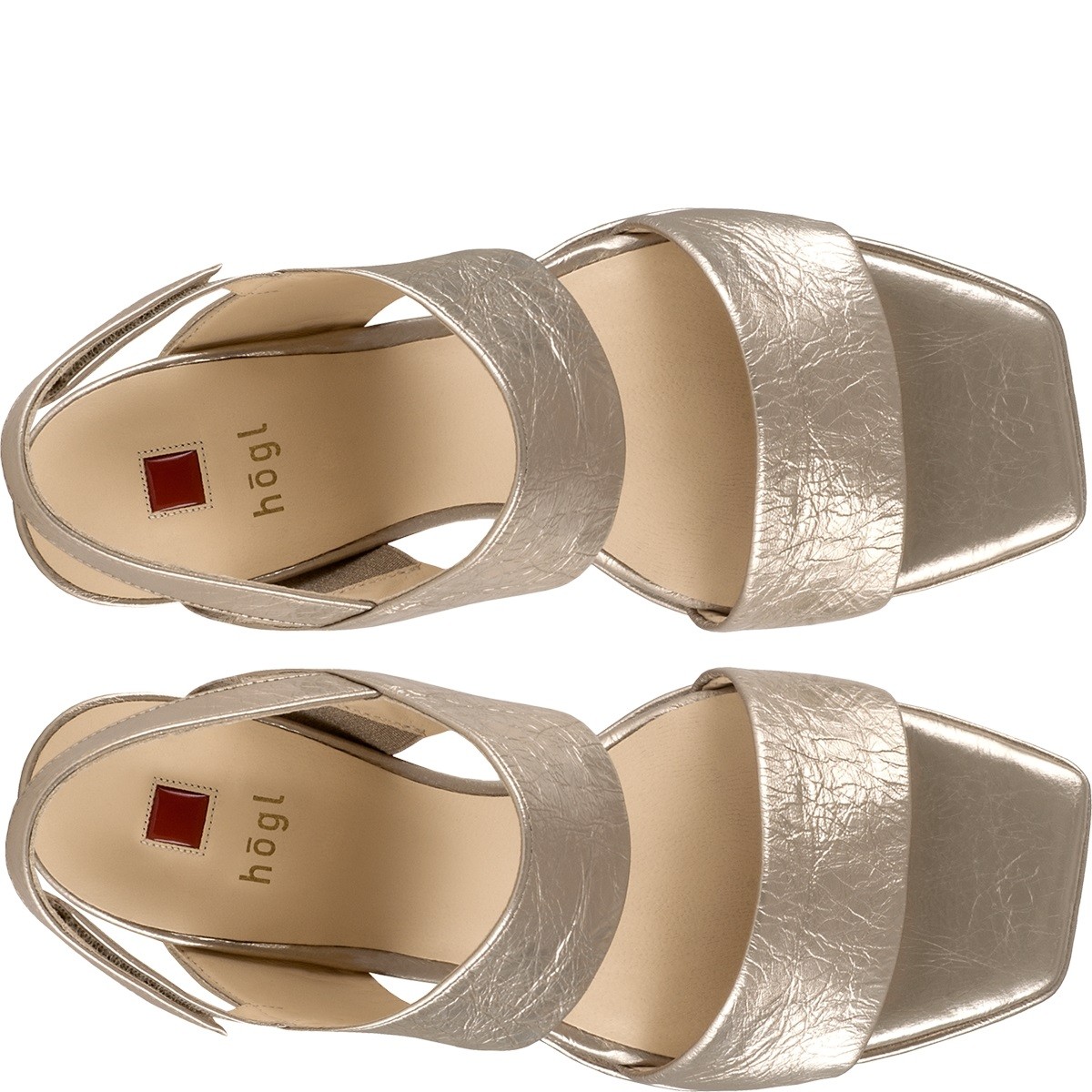 HOGL Basutės moterims, Auksinė, CINDY Sandals 4