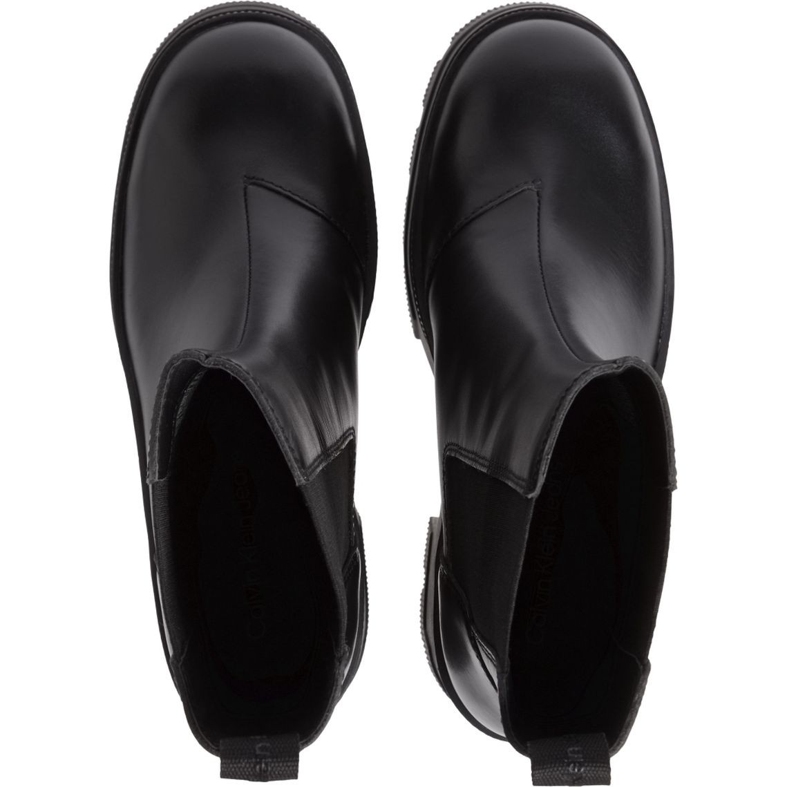 CALVIN KLEIN JEANS Aulinukai moterims, Juoda, Chunky heeled chelsea boot 3