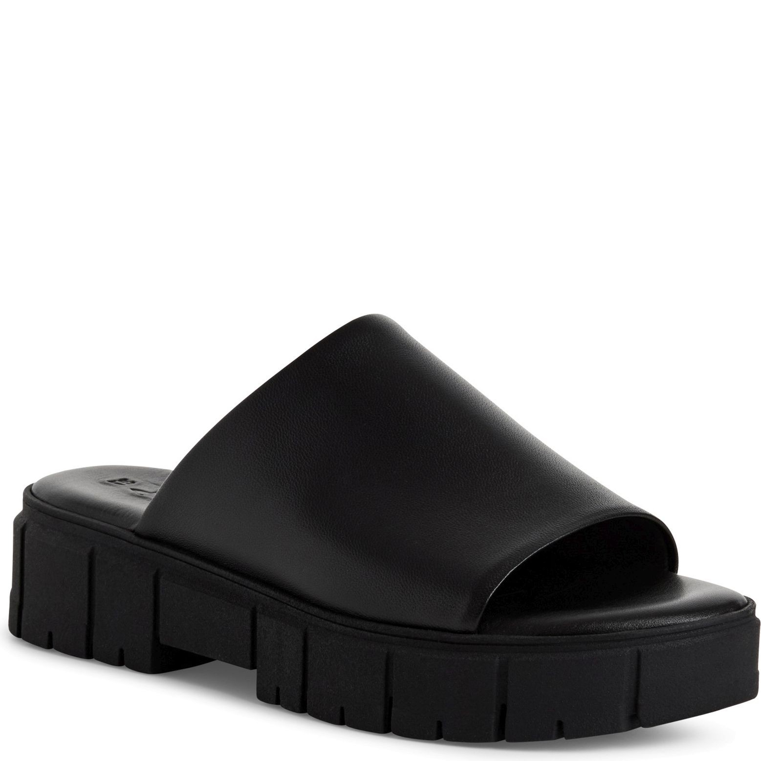 TAMARIS Šlepetės moterims, Juoda, Wedge/plat mule 1