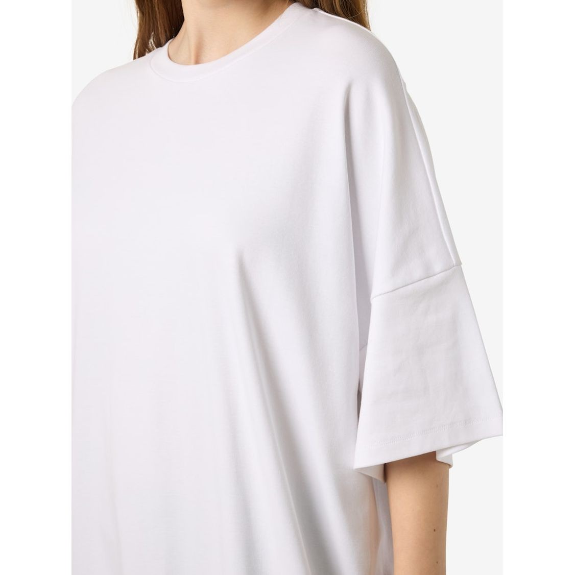 NOISY MAY Marškinėliai moterims, Balta, Mocca boxy tee 3