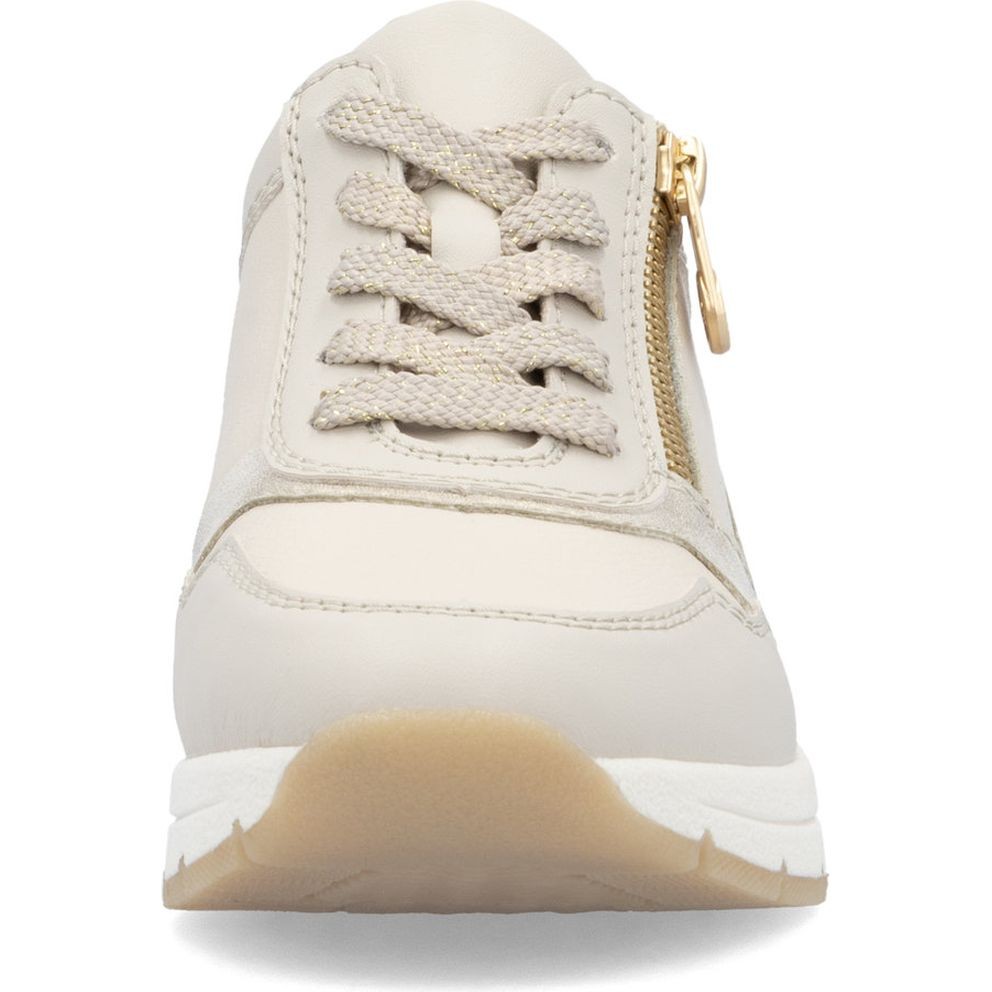 RIEKER Laisvalaikio bateliai moterims, Smėlio, LEISURE 6