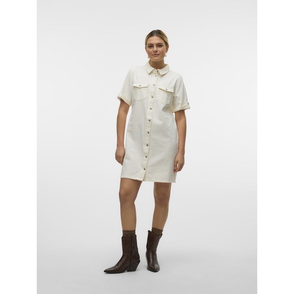 VERO MODA Mini suknelė moterims, Baige, Jennie short denim dress 5
