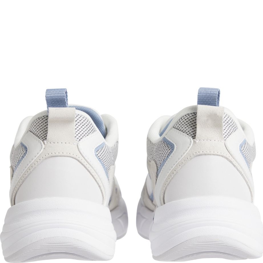 CALVIN KLEIN JEANS Sportiniai bateliai vyrams, Balta, RETRO TENNIS SU-MESH 5