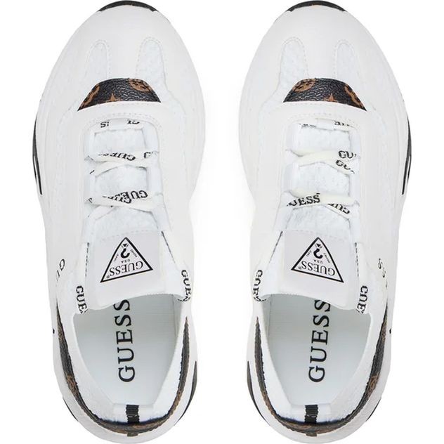 GUESS Laisvalaikio bateliai moterims, Balta, Geniver leisure 4