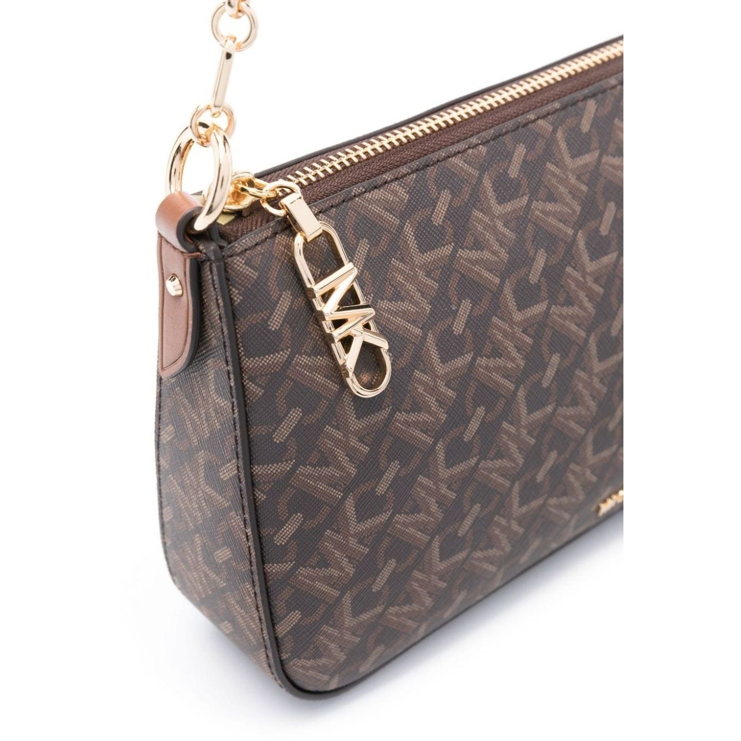 MICHAEL KORS Rankinė per petį vyrams, Ruda, Medium chain pouchette 3