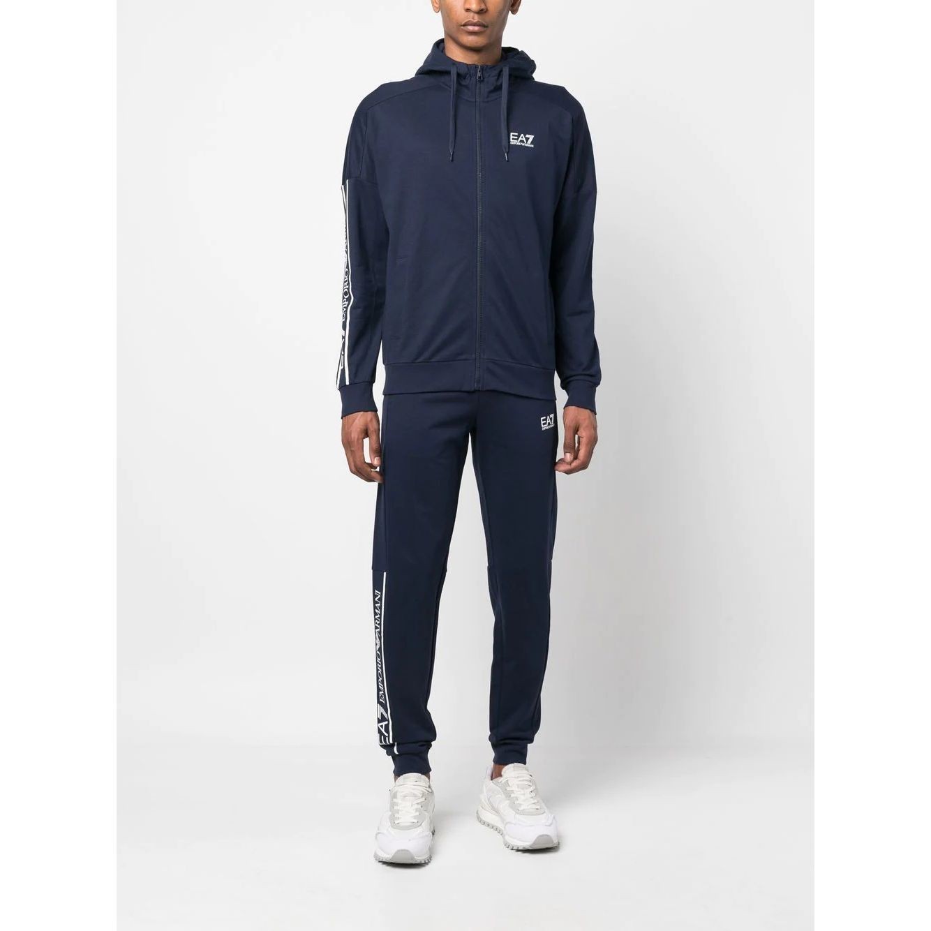 EA7 Sportinis nertinis vyrams, Mėlyna, Sweatshirt 3