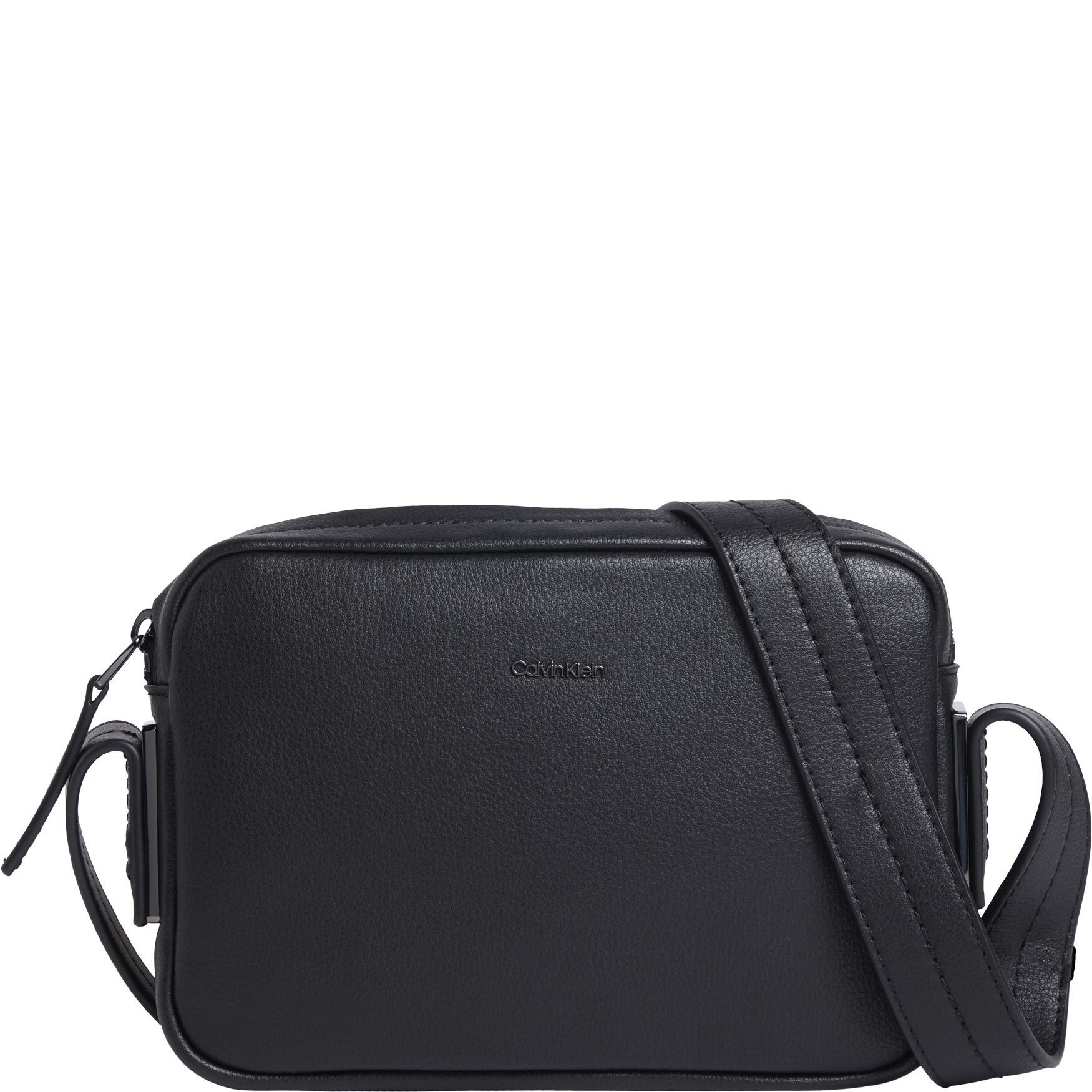 CALVIN KLEIN Rankinė per petį vyrams, Juoda, Modern business crossover 1