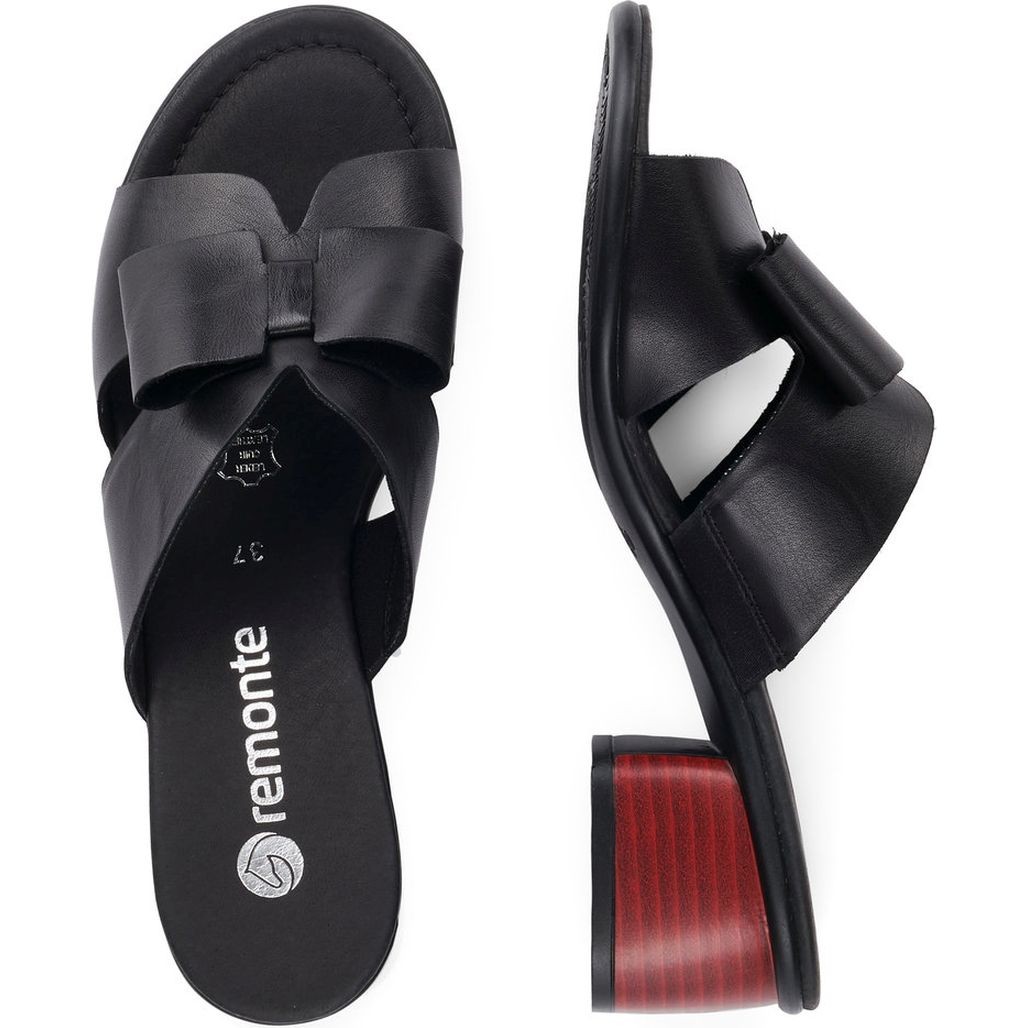 REMONTE Šlepetės moterims, Juoda 9