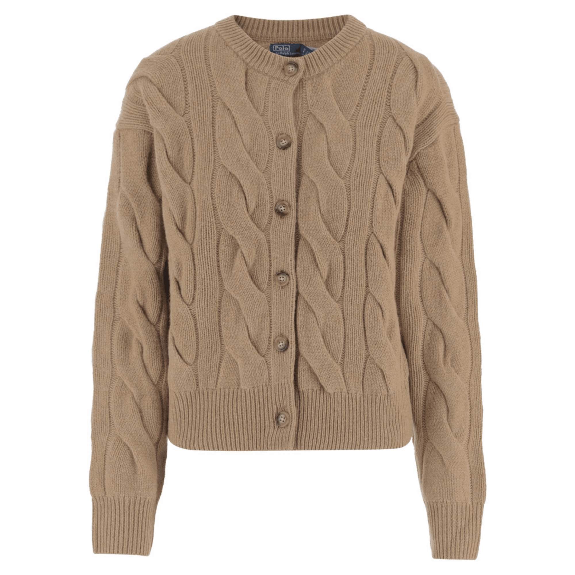 POLO RALPH LAUREN Kardiganas moterims, Ruda, Cardigan 1