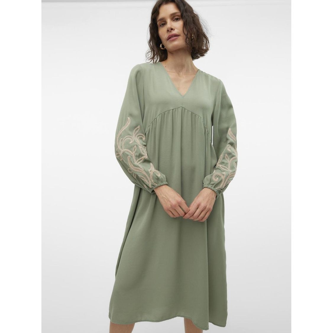 VERO MODA Maxi suknelė moterims, Žalia, Vmnora maxi dress 5