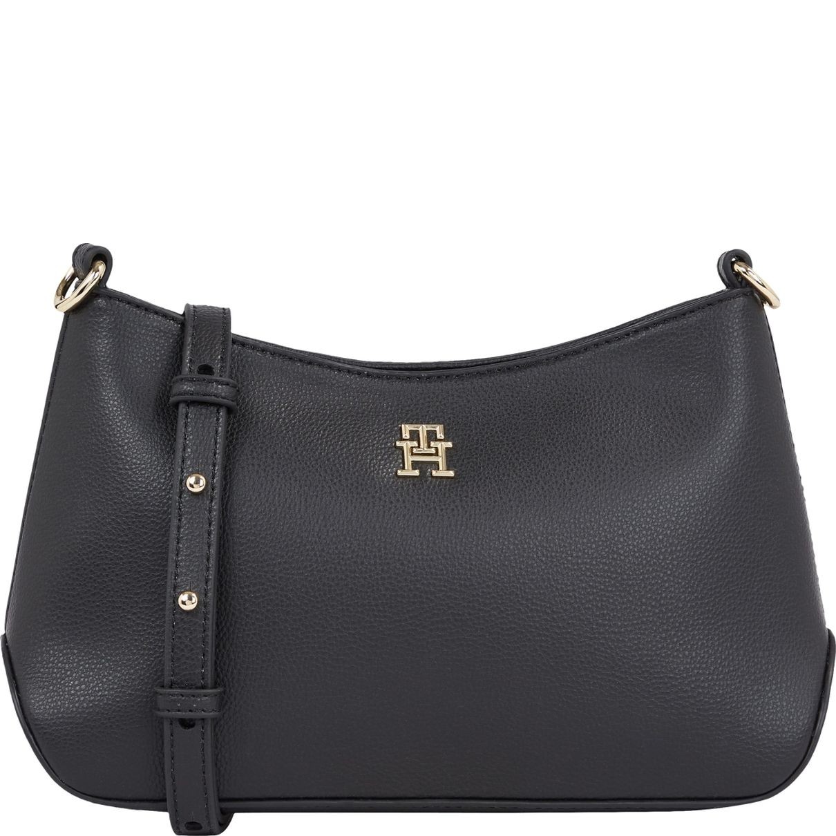 TOMMY HILFIGER Rankinė per petį moterims, Juoda, Staple crossover 1