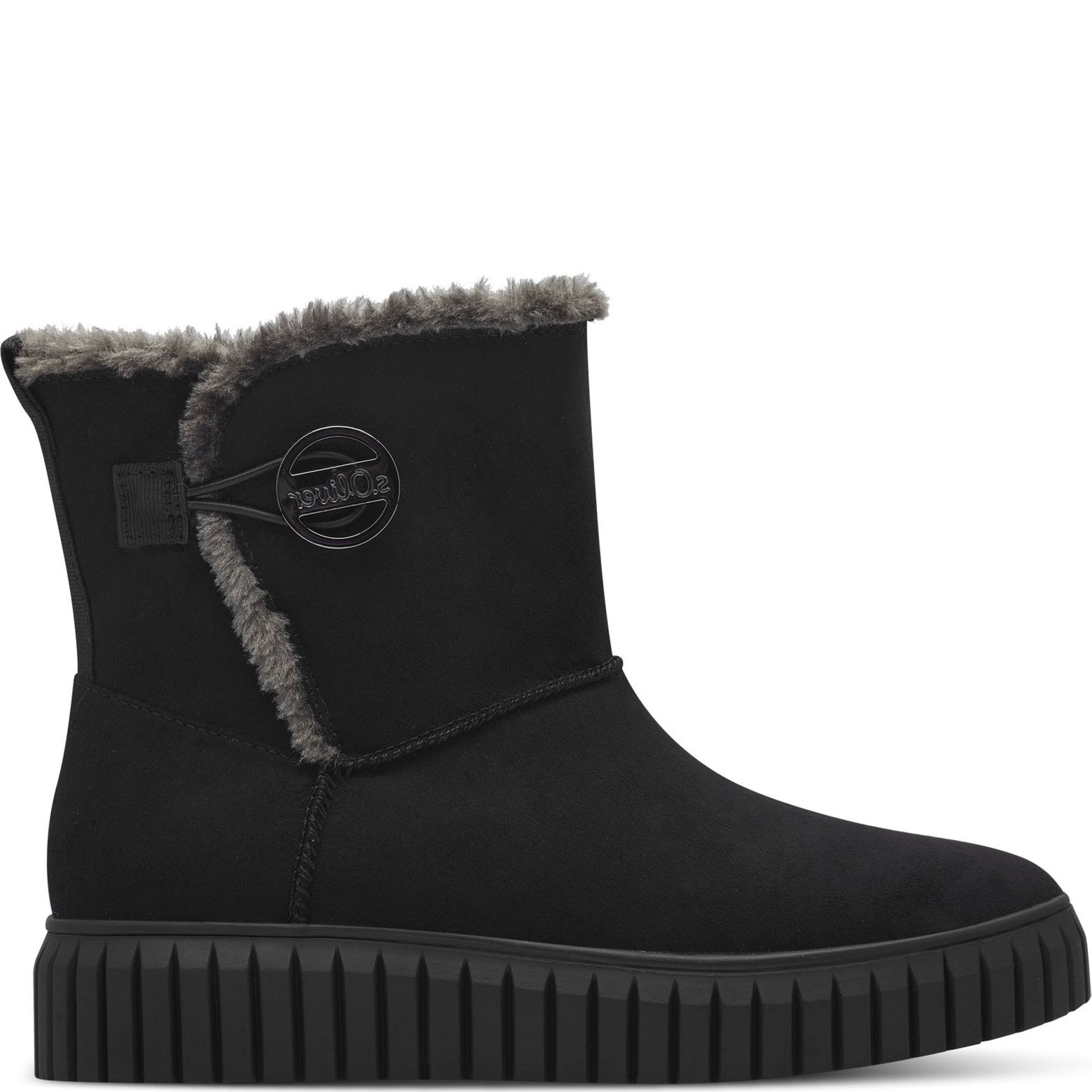 S.OLIVER Aulinukai moterims, Juoda, Booties 2