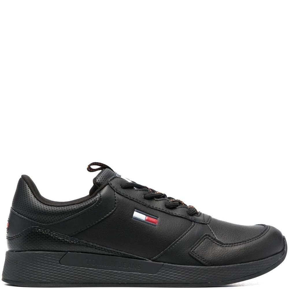 TOMMY JEANS Sportiniai bateliai vyrams, Juoda,  FLEXI RUNNER ESS SHOE 2