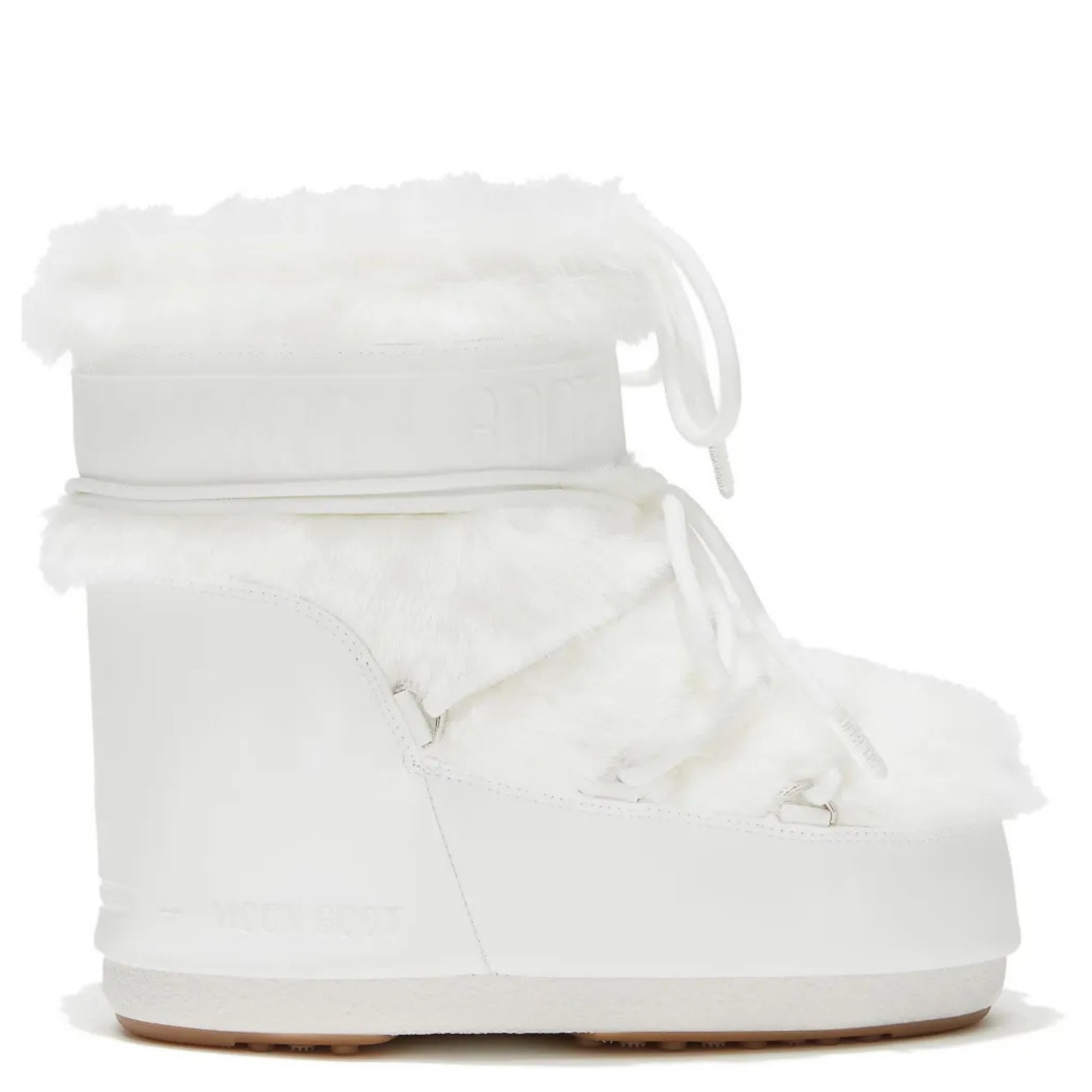 MOON BOOT Aulinukai moterims, Balta, Mb icon low faux fur boots 1