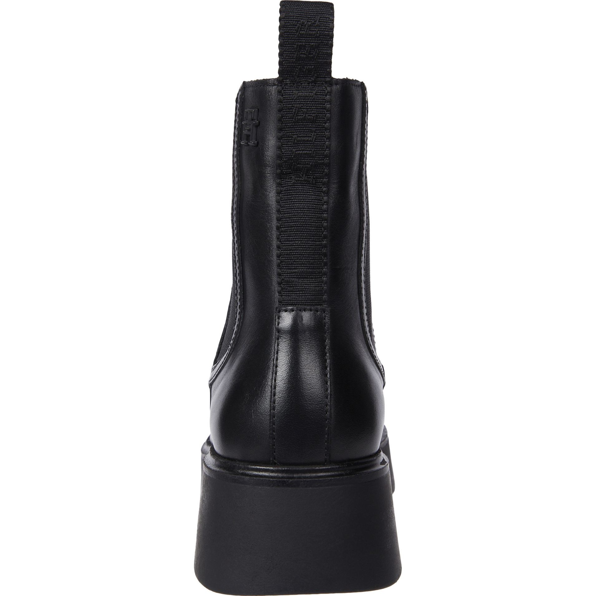 TOMMY HILFIGER Aulinukai moterims, Juoda, Minimal chelsea logotape 4