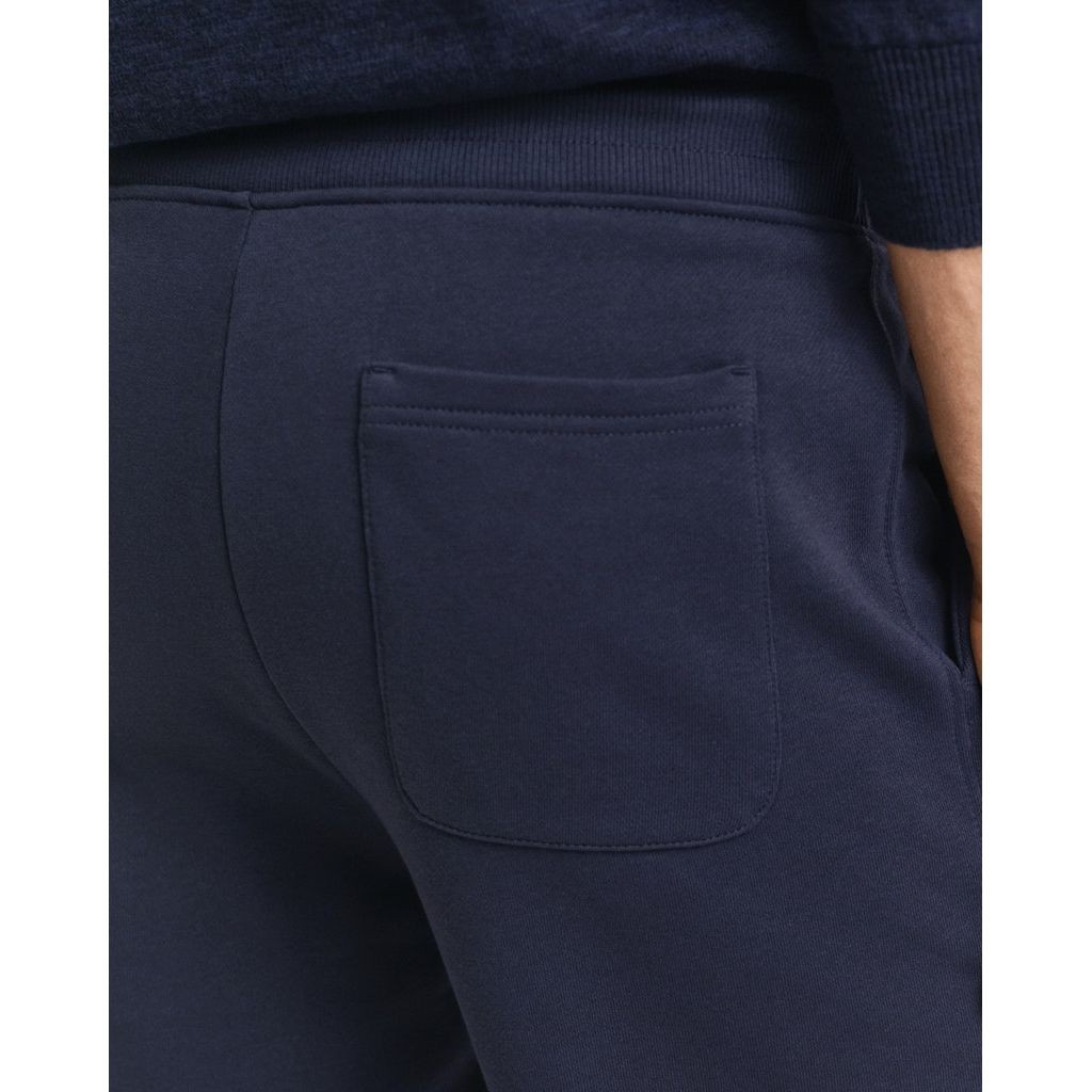GANT Šortai vyrams, Mėlyna, REG SHIELD SWEAT SHORTS 4