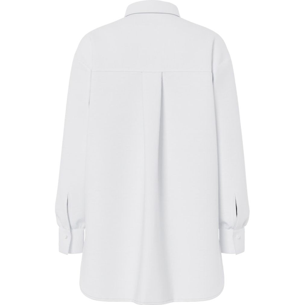PIECES Marškiniai ilgomis rankovėmis moterims, Balta, Melia shirt 2