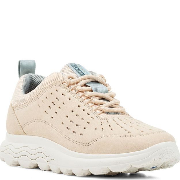 GEOX Laisvalaikio bateliai moterims, Smėlio, Spherica sneakers 2