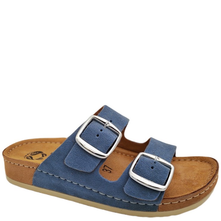 MUBB Šlepetės moterims, Mėlyna, Nana